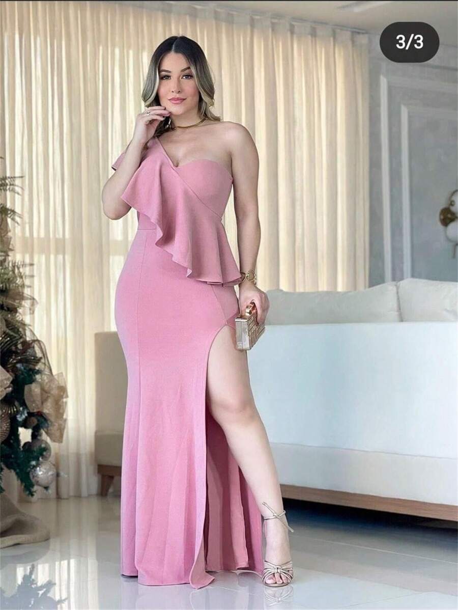 Women Dresses - Pink - View 1