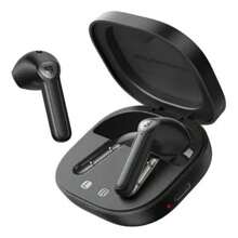 Audífonos in-ear gamer inalámbricos Soundpeats TWS TrueAir 2 black con luz LED - Negro - Ver 6