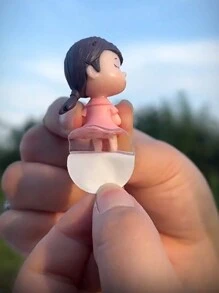 卡通情侶娃娃接吻設計毛絨玩具禮物,適用於汽車、蛋糕、家居、辦公室桌面展示