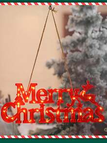 1入組聖誕裝飾燈,電池供電led聖誕燈,適用於聖誕節和家庭派對裝飾的溫暖氛圍燈,室內外裝飾燈,庭院花園草坪聖誕樹門廊庭院裝飾燈