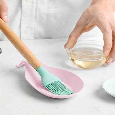 1 Miếng Chống nóng Xẻng Nghỉ ngơi , Cái thìa Giá đỡ , Dụng cụ bép Tấm lót , Vị Cái đĩa Tấm lót , Dễ dàng làm sạch