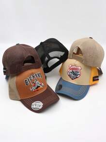 Paquete de 5 pzs de gorra vaquera con diseño de Moto 1 - Multicolor - Ver 4