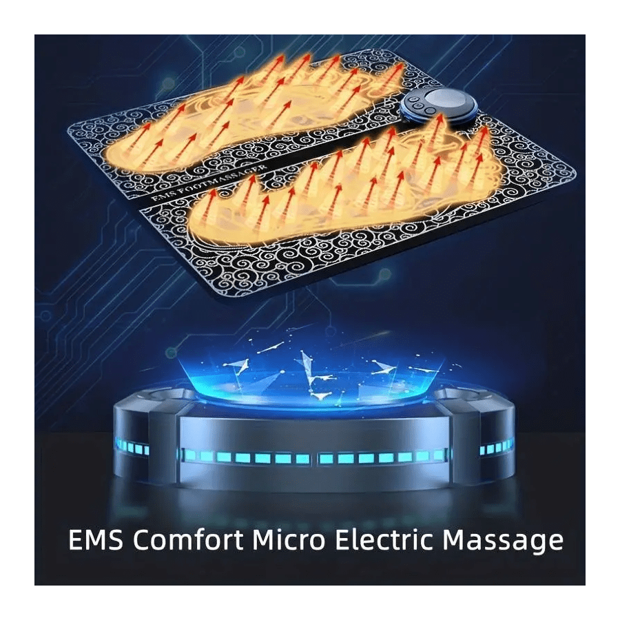 Ems Foot Massager With Pulse Massage For Foot Soles, Household Massage