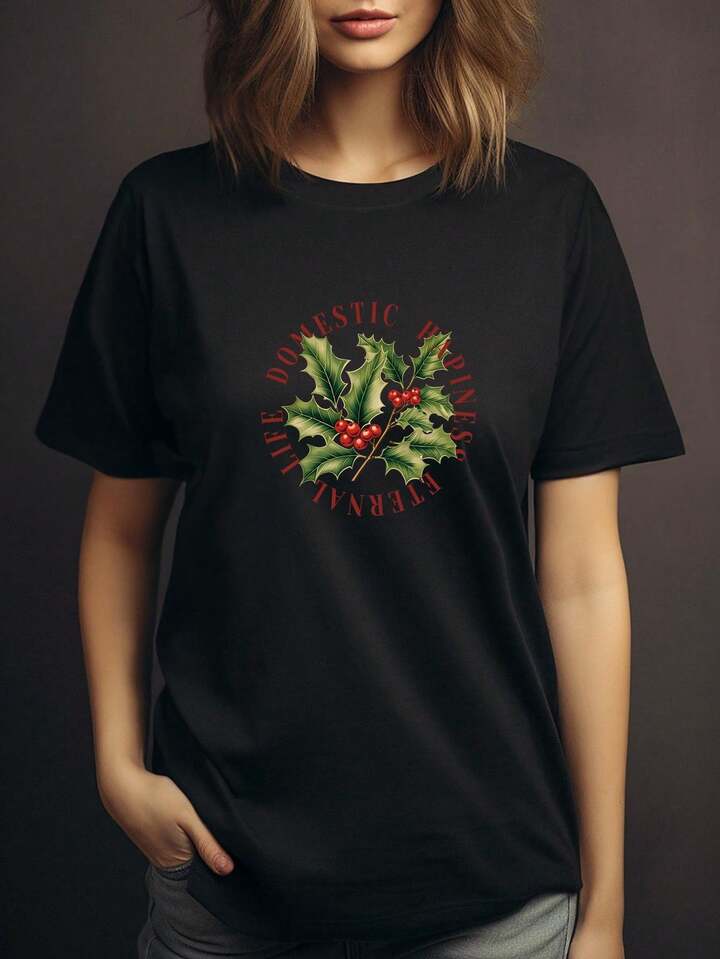 IFUL T-shirt oversize à col polo noir et blanc rayé à manches courtes