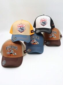 Paquete de 5 pzs de gorra vaquera con diseño de Moto 1 - Multicolor - Ver 2