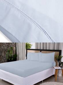 Sheet Sets with Pillowcases - Màu xanh nhạt - Xem 4