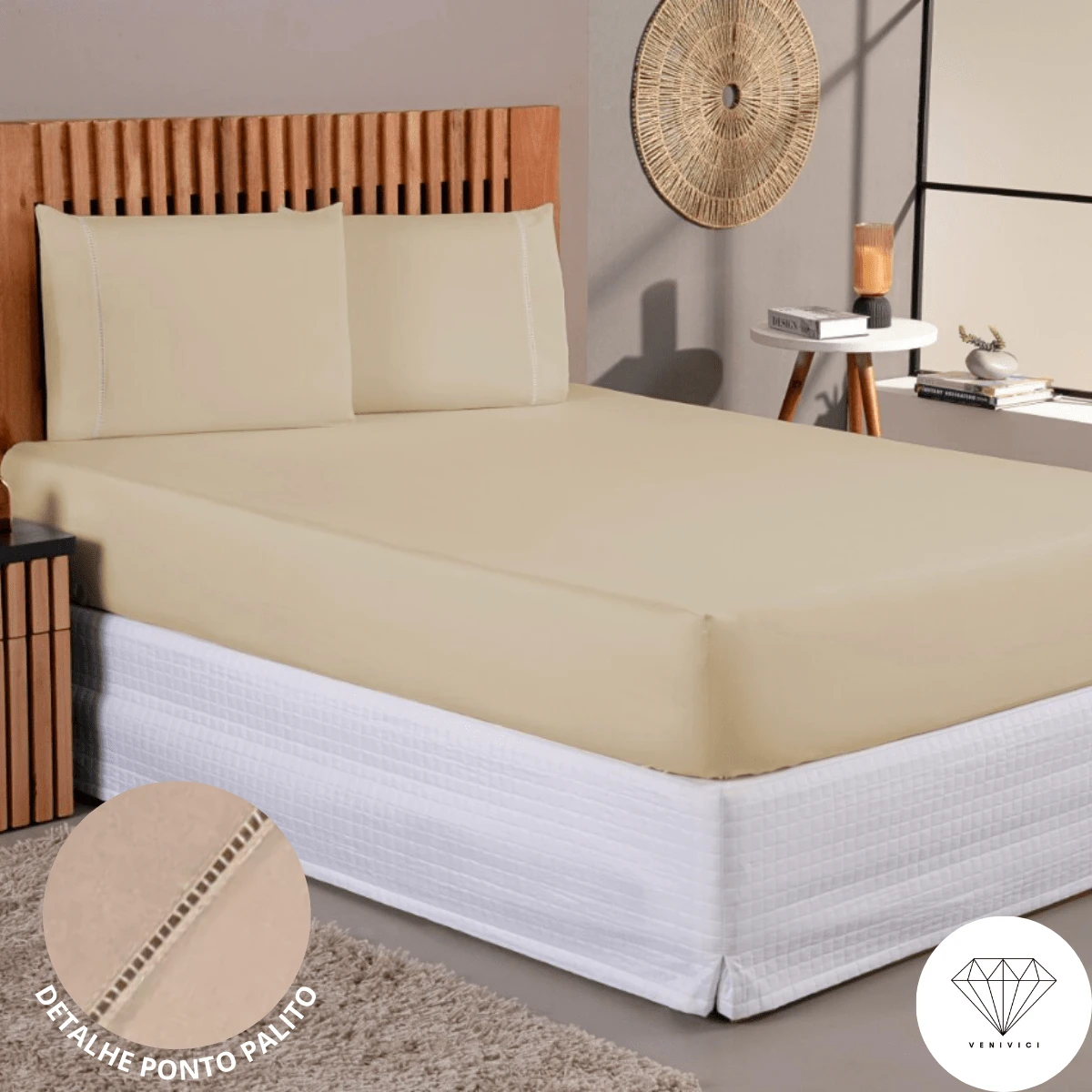 Mattress Pads - Màu Khaki - Xem 1