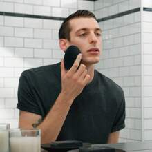 Foreo SKIN LUNA 3 FOR MEN,HYPOALLERGENIC SILICONE BRUSH,WATERPROOF'S FACIAL-CLEANSING DEVICE , MASSAGER