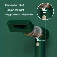 綠色家用手持吸塵器大功率車載除塵除蟎清潔機車家用兩用吸塵器