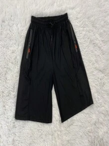 bermuda masculino futebol short esportivo para jogar bola ! - Preto - Visão 1