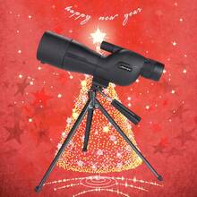 Christmas Gift: 1pc Black Bird Watching Telescope, Suitable For Shooting Practice – 25-75x60 Bird Watching Telescope – Best Bird Watching Telescope, Comes With Tripod And Phone Adapter, Suitable For Adults - Black - View 3