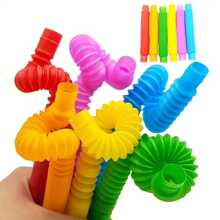 12pcs Sensory Fidget Toys, Colorful Stress Relief Toys, Fine Motor Skill & Learning Toys, 2025 Best Gift Creative And Unique, Random Color Basket Filler