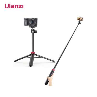 ULANZI TRIPOD MT-44 Tripods Smartphone Vlog Tripods With Cold Shoe Phone Mount Holder For Mobile Tripod Camera Portable SLR