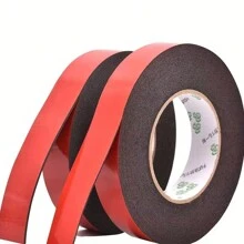 1 Miếng 1MM Độ dày Siêu Mạnh mẽ Hai bên Keo dán Bọt Ruy băng Đối với Lắp đặt Sửa Tấm lót Ô tô/xe hơi Đặc biệt Ruy băng Mạnh mẽ Vĩnh viễn ( Chiều dài 10 Đôi chân ) - Đỏ - Xem 5