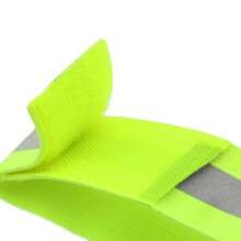 33cm綠色聚酯反光高彈性手帶,1對警示帶,高亮度夜跑手臂帶,手環,跨境運動安全,戶外產品 - 綠色 - 查看 4