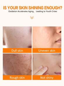 ECO FINEST 维生素C面部精华液 - 玻尿酸、视黄醇和维生素E - 抗衰老亮肤精华 - 经典纯维生素C精华液，淡化面部色斑，维生素C精华液，女士面部精华液 - 無色 - 查看 4