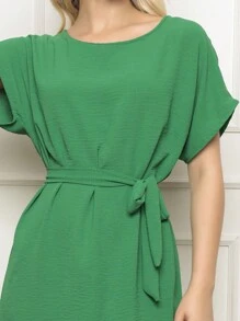 Women Dresses - Màu xanh lá cây đậm - Xem 5