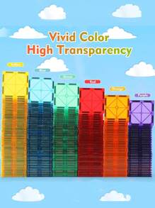 Christmas Decoration 35/61pcs Magnetic Building Blocks Set, 3d Magnetic Blocks, Pre-Education Learning Toys, Best Magnetic Early Learning Toy For Gifting Friends And Family