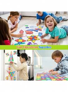 Christmas Decoration 35/61pcs Magnetic Building Blocks Set, 3d Magnetic Blocks, Pre-Education Learning Toys, Best Magnetic Early Learning Toy For Gifting Friends And Family