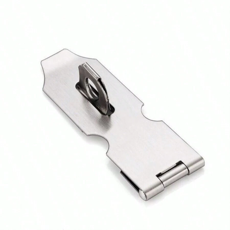 1 件不銹鋼鎖扣適用於櫥櫃門抽屜,復古木門閂,掛鎖可見門掛鉤