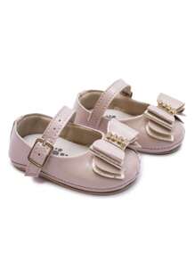 Kids Flat Sandals - 乾枯玫瑰色 - 查看 1