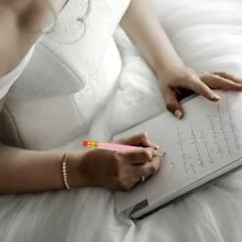 25pcs Pink Heart Mini Party Favour Pencils White Pencils Small White Pencils Games Bridal Shower Pencils Golf Pencils - Pink - View 4