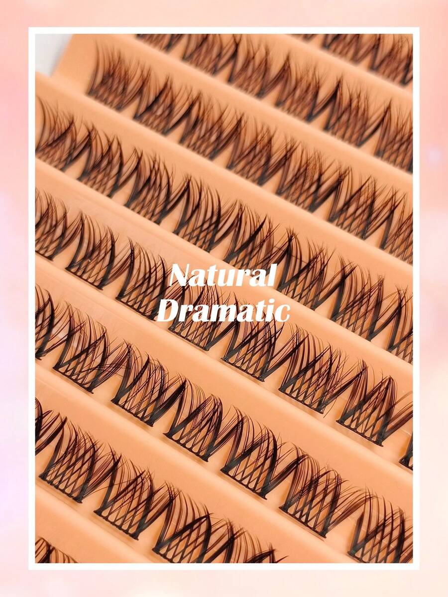 110 Clusters Individual Lashes Extensions Natural Look Lashes Soft