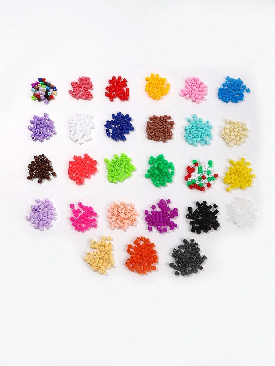 1包50克5mm Hama珠子diy散珠補充包 - 白色 - 查看 1