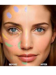 Corrector para rostro Maquillaje Bissu  cubre imperfecciones acne  ojeras  granitos - Corrector 8 - Ver 2