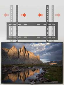 Fixed Support LCD Led Screens And Monitors 26 To 63 Inch Monitor 50 Kg - Black - View 3