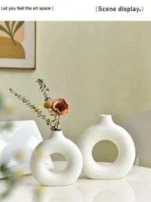 1 件現代藝術花瓶擺飾客廳插花電視櫃玄關酒櫃家居裝飾擺件