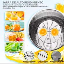Strong Juice Extractor Automatic Fruit Vegetables 1000w Black Color - Black - View 3