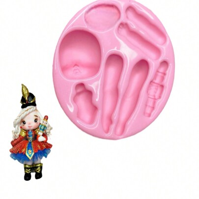 MOLDE DE SILICONA PARA MUÑECA SARA