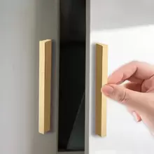 1入個金色鋁合金廚房櫥櫃把手,抽屜旋紐家具房門硬件