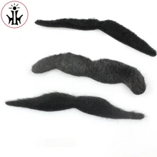 Fake Beard, Male Goatee, Simulated Makeup Beard, Film And Television Prop Beard, Self-adhesive Beard, Mustache - Black - View 3