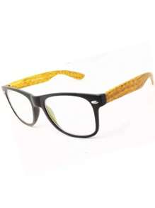 Lentes Blue Light Computadora Protege Ojos Bamboo Niños - Albaricoque - Ver 1