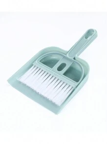 1 Set Including Mini Broom, Dustpan And Brush For Small Pets - Blue - View 1