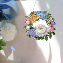 5d 鑽石畫,明亮水晶水鑽,多彩 Diy 工藝品禮品,家居裝飾吊墜