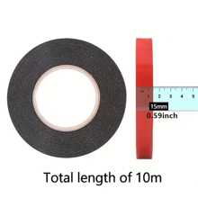 1 Miếng 1MM Độ dày Siêu Mạnh mẽ Hai bên Keo dán Bọt Ruy băng Đối với Lắp đặt Sửa Tấm lót Ô tô/xe hơi Đặc biệt Ruy băng Mạnh mẽ Vĩnh viễn ( Chiều dài 10 Đôi chân ) - Đỏ - Xem 8