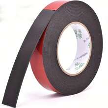 1 Miếng 1MM Độ dày Siêu Mạnh mẽ Hai bên Keo dán Bọt Ruy băng Đối với Lắp đặt Sửa Tấm lót Ô tô/xe hơi Đặc biệt Ruy băng Mạnh mẽ Vĩnh viễn ( Chiều dài 10 Đôi chân ) - Đỏ - Xem 3