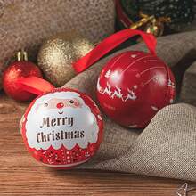 4pcs/set Random Color Gift Box, Christmas Elf Ball Candy Box, Christmas Eve Decorative Candy Box - Random color styles - View 5