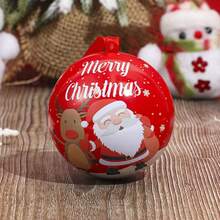 4pcs/set Random Color Gift Box, Christmas Elf Ball Candy Box, Christmas Eve Decorative Candy Box - Random color styles - View 4