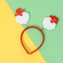 1pc Christmas Party Headband Best Gifts - Red and White - View 5