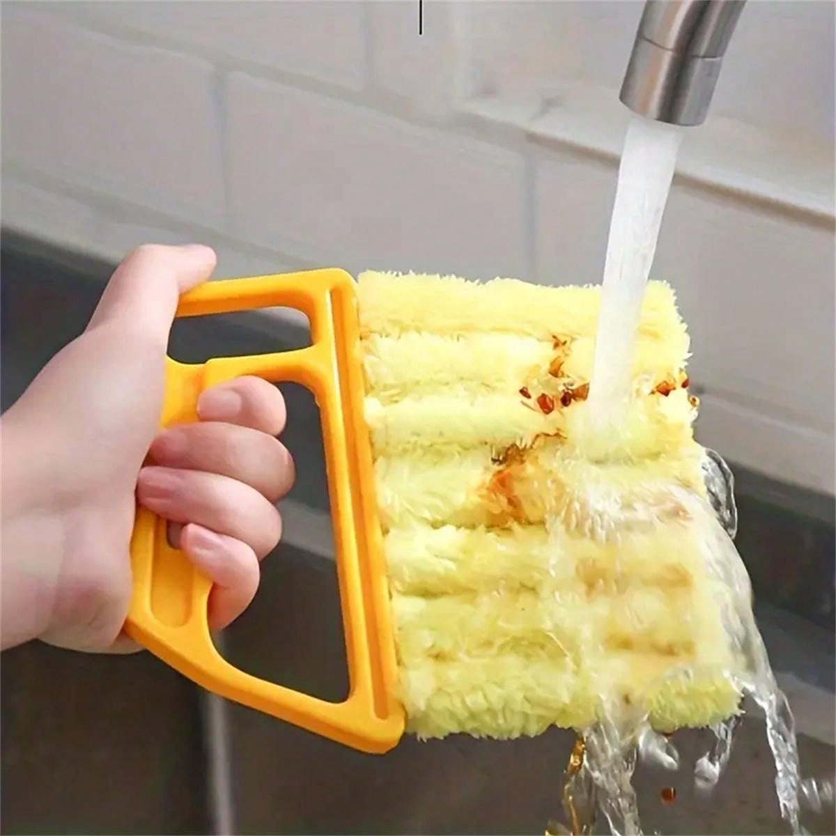 1pc Louver MultiFunction Cleaning Brush, Home Curtain Cleaning Tool