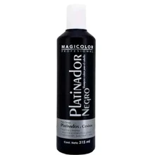 Shampoo negro matizador matizante para cabellos rubios canas cabello platinado decolorado matiza a gris plata silver matizador cabello - Negro - Ver 5