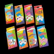1盒36張快閃卡-形狀識別卡，學校、學生、文具、學習用品 - 彩色 - 查看 3