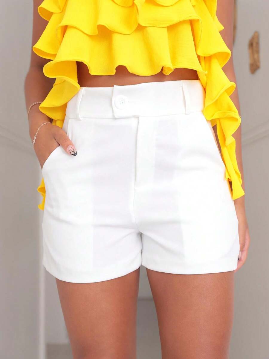 Women Shorts - trắng - Xem 1