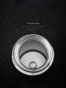 Stainless Steel Smart Temperature Measuring Water Bottle - Red - View 6