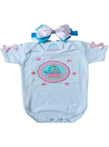 Baby Girls Sets - 寶藍色 - 查看 2