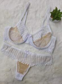 Women Sexy Lingerie - White - View 2